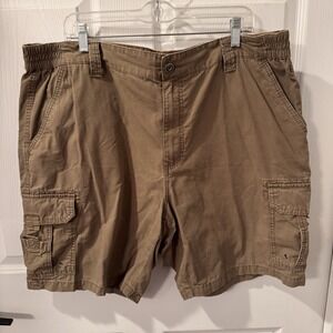 Red‎ Head Cargo Shorts Mens 42 Green Rip Stop Outdoor Hike Fish Trail Guide 42x8